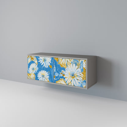 DAISY LUXE Móvel de TV Compacto de 2 Portas