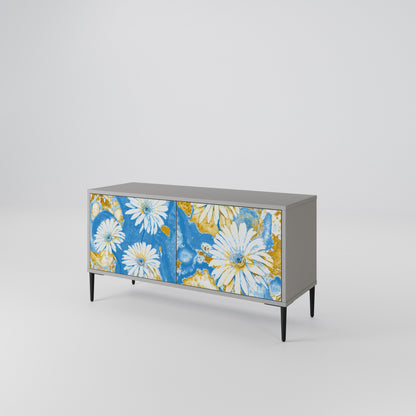 DAISY LUXE Móvel de TV Compacto de 2 Portas