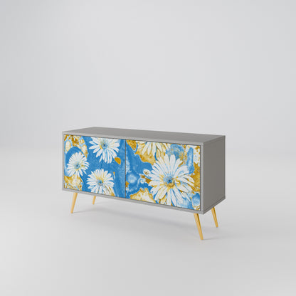 DAISY LUXE Móvel de TV Compacto de 2 Portas