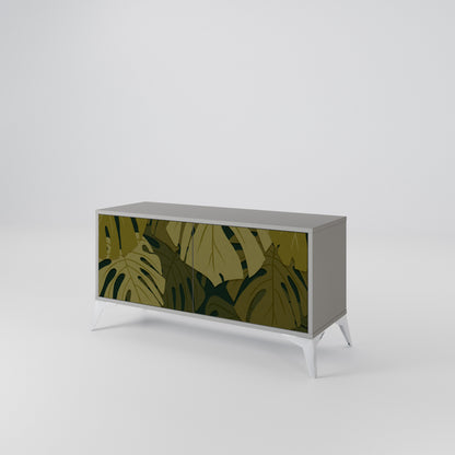 TROPICAL BEAUTY Móvel de TV Compacto de 2 Portas