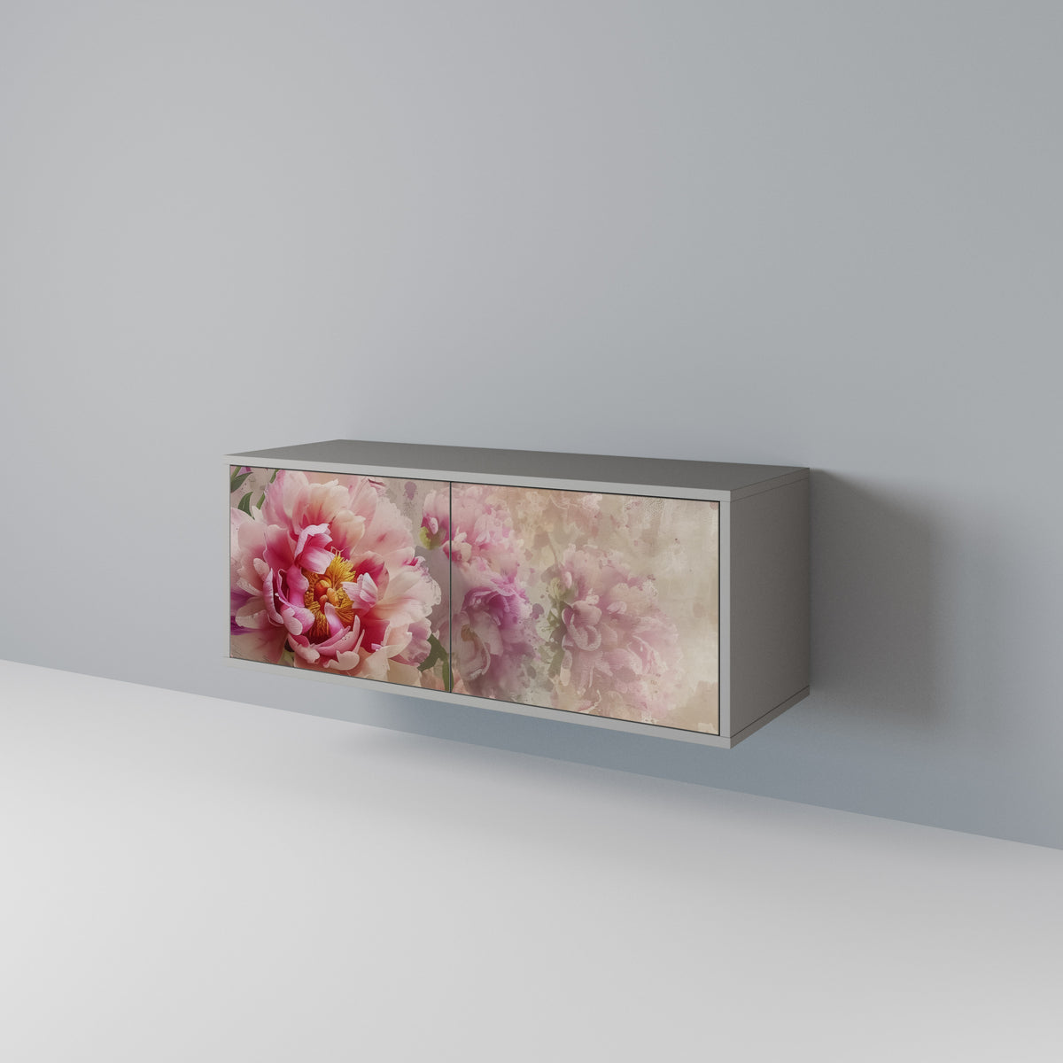 PEONY WHISPER Móvel de TV Compacto de 2 Portas