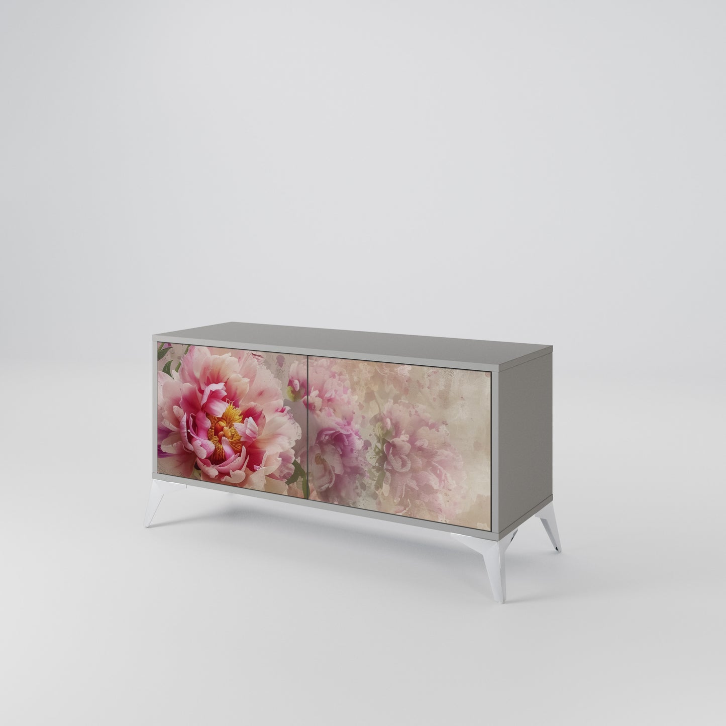 PEONY WHISPER Móvel de TV Compacto de 2 Portas