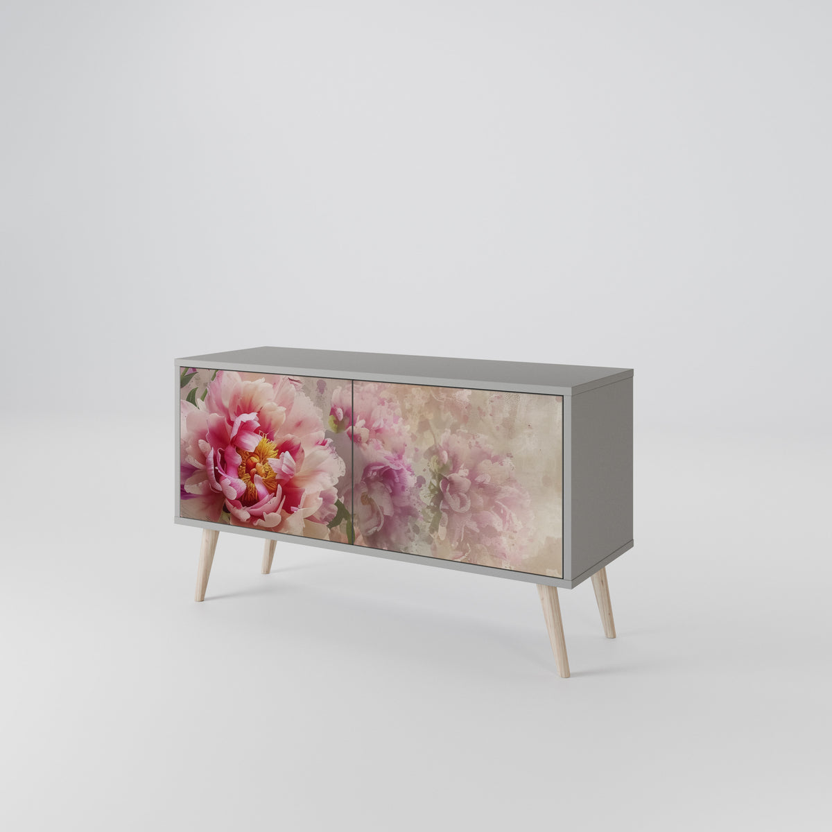 PEONY WHISPER Móvel de TV Compacto de 2 Portas