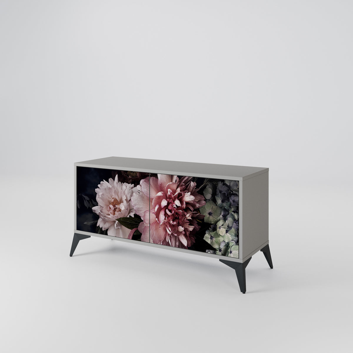 PURE BLOSSOM Móvel de TV Compacto de 2 Portas