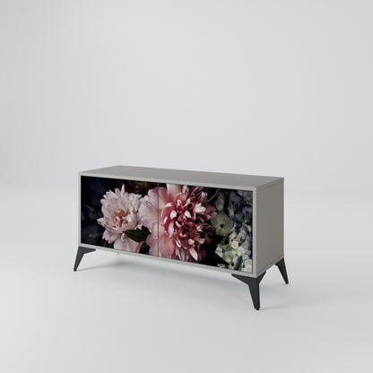 PURE BLOSSOM Móvel de TV Compacto de 2 Portas