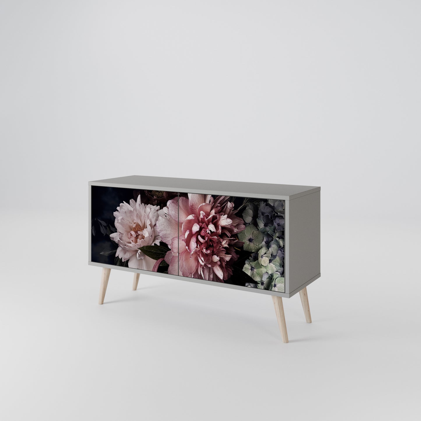PURE BLOSSOM Móvel de TV Compacto de 2 Portas