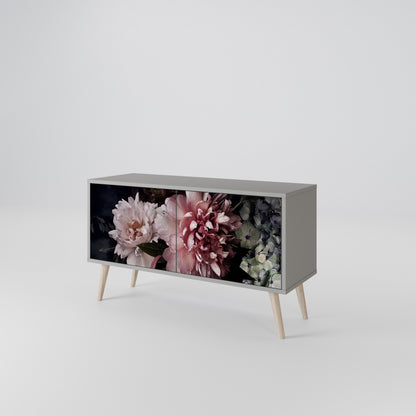 PURE BLOSSOM Móvel de TV Compacto de 2 Portas