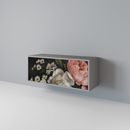 LUSH ELEGANCE Móvel de TV Compacto de 2 Portas