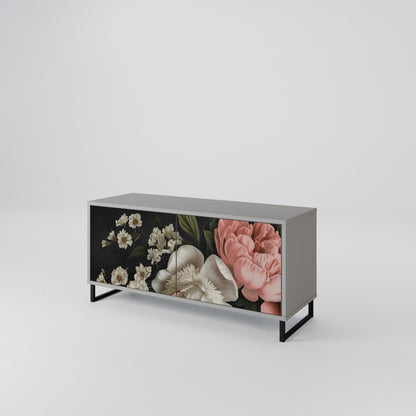 LUSH ELEGANCE Móvel de TV Compacto de 2 Portas