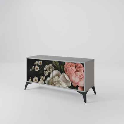 LUSH ELEGANCE Móvel de TV Compacto de 2 Portas