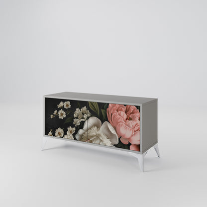 LUSH ELEGANCE Móvel de TV Compacto de 2 Portas