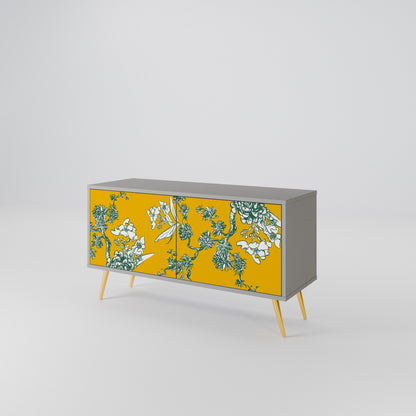 YELLOW CHINOISERIE Móvel de TV Compacto de 2 Portas