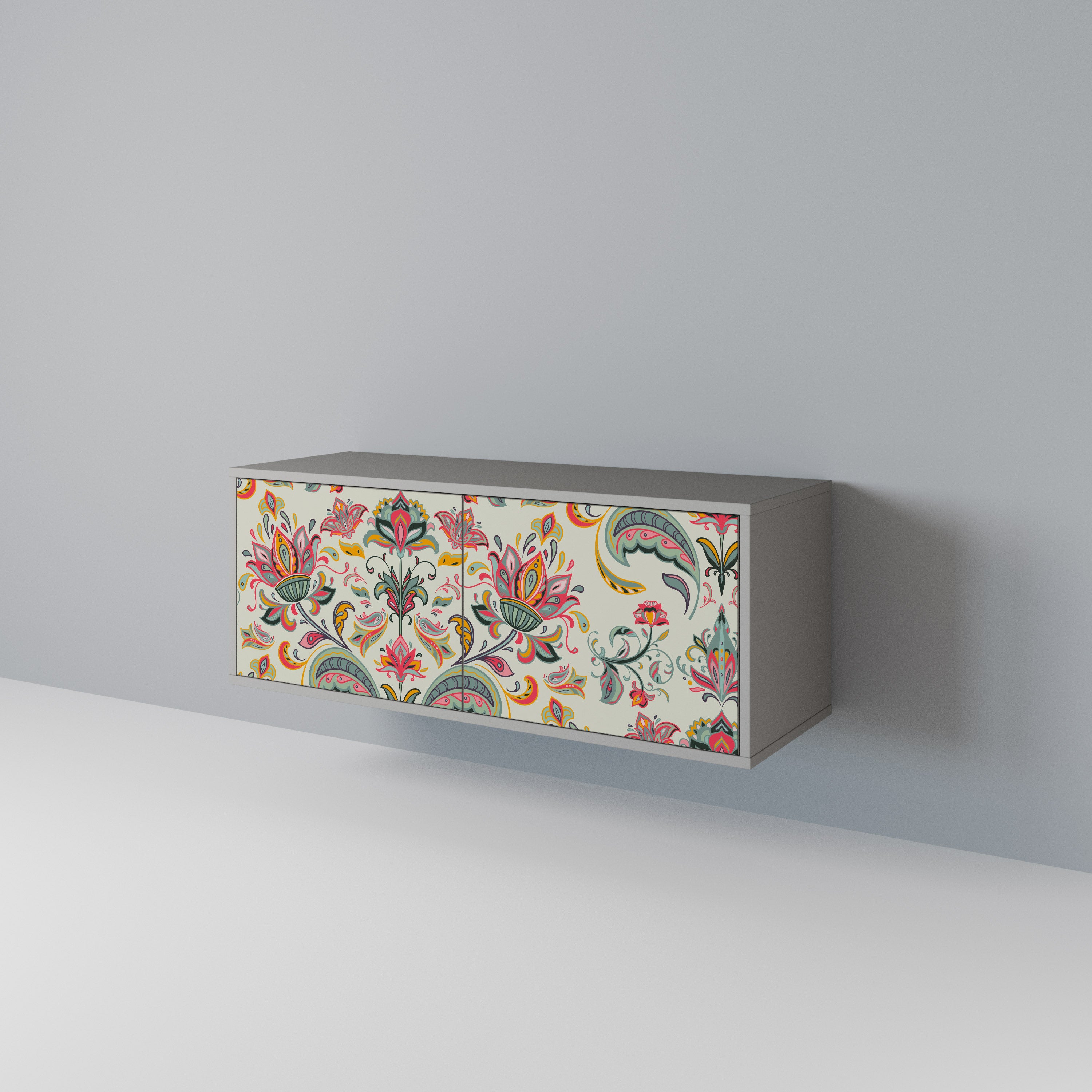 ORGANIC FOLKLORE Móvel de TV Compacto de 2 Portas