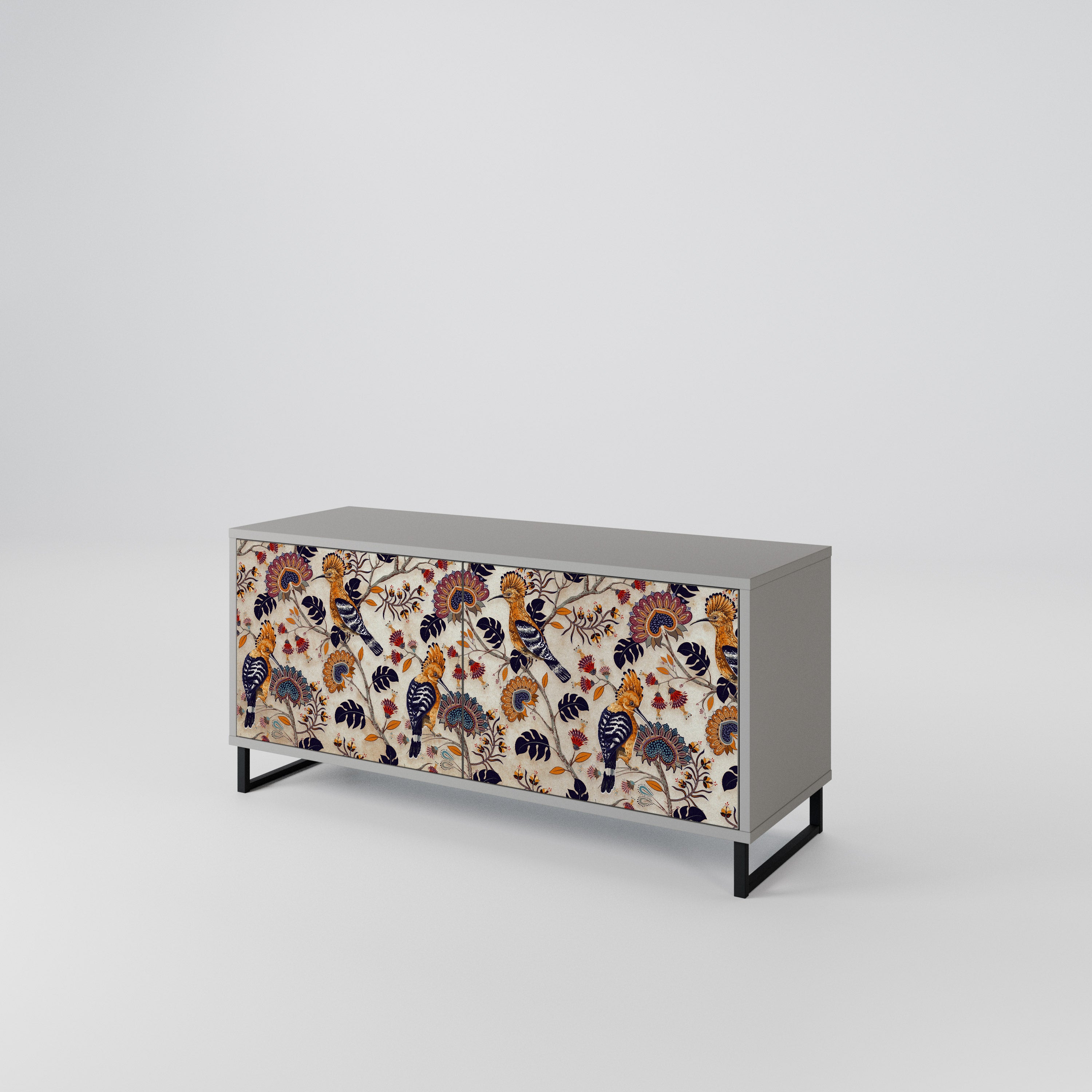 EMINENT HOOPOE Móvel de TV Compacto de 2 Portas