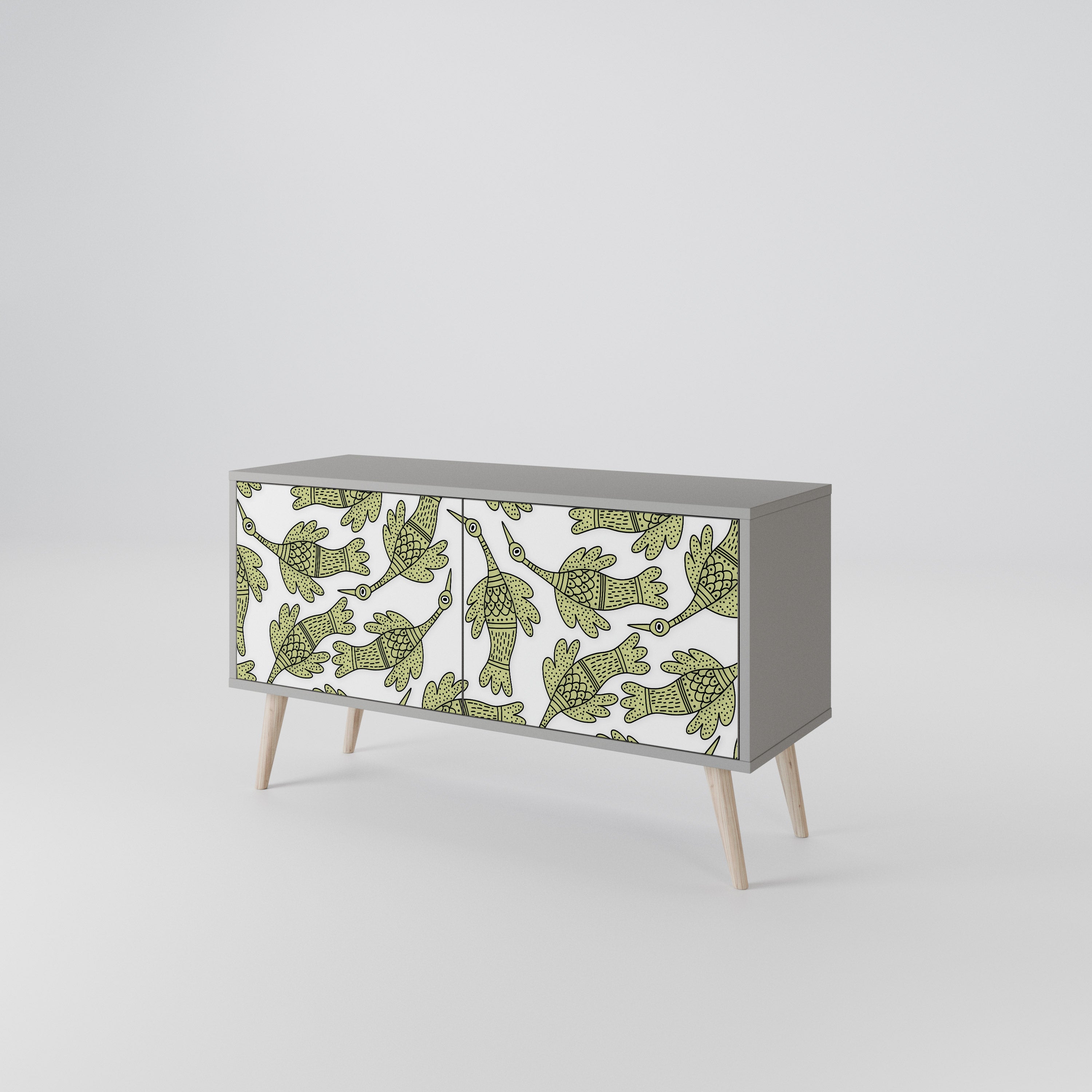 SEEDLING SONGBIRD Móvel de TV Compacto de 2 Portas