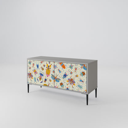 COLORFUL INSECTS Móvel de TV Compacto de 2 Portas