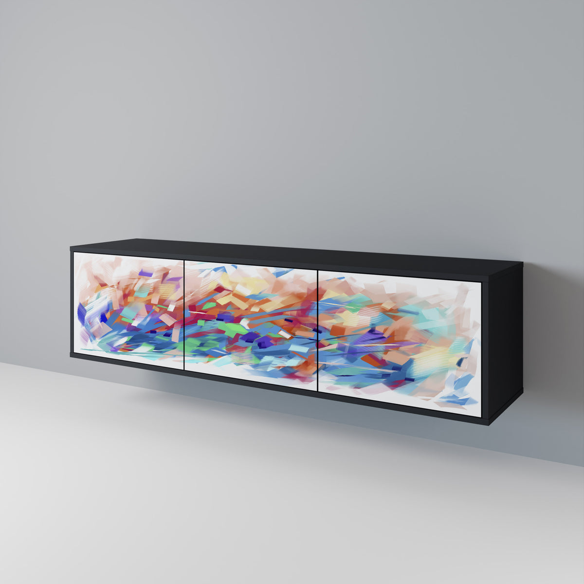 FINESSE MASH-UP 3-Door TV Cabinet