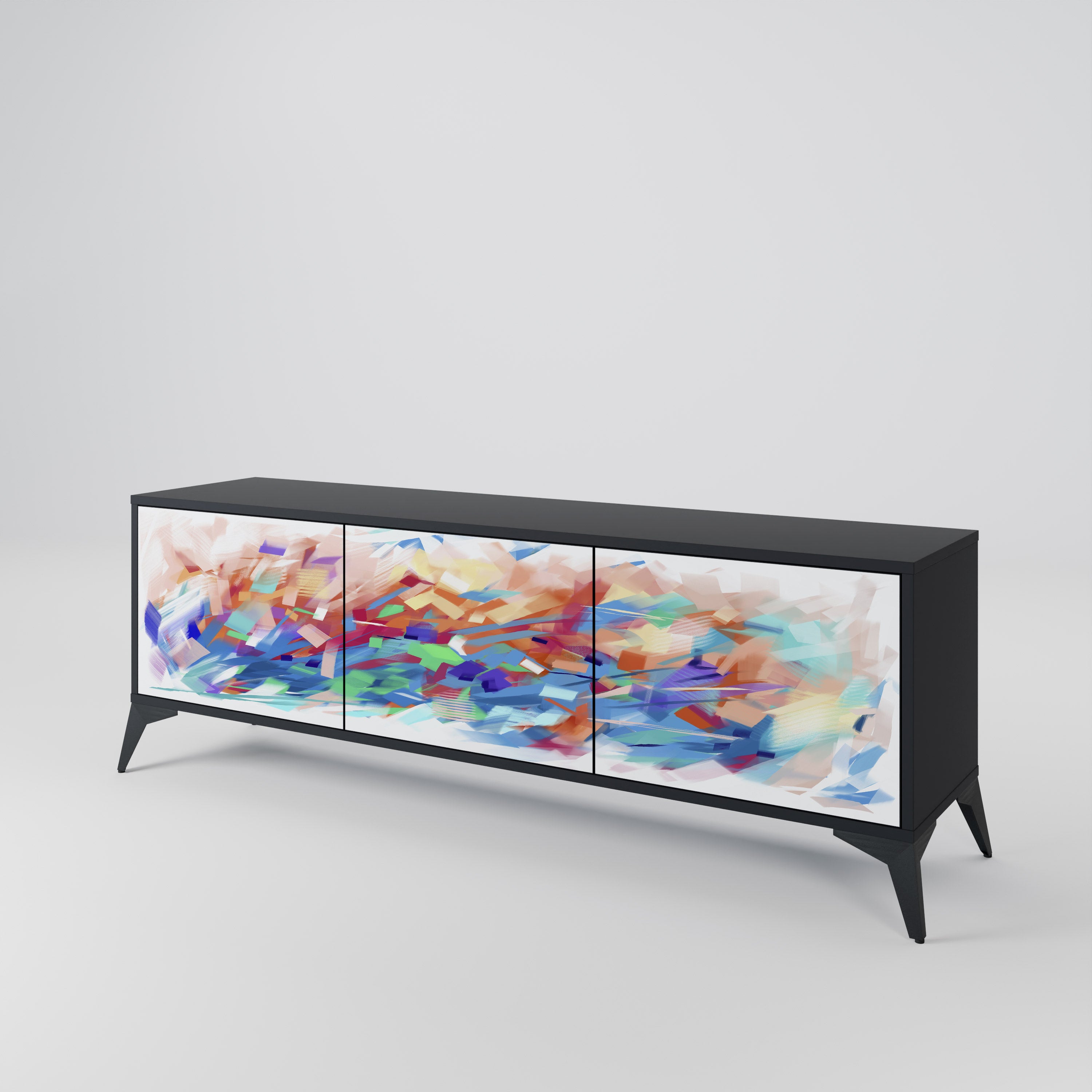 FINESSE MASH-UP 3-Door TV Cabinet