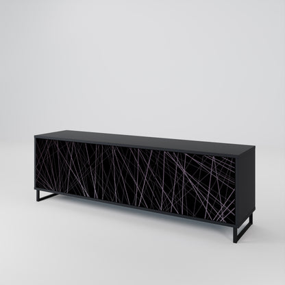 SHIMMER SPIDERGRAM 3-Door TV Cabinet