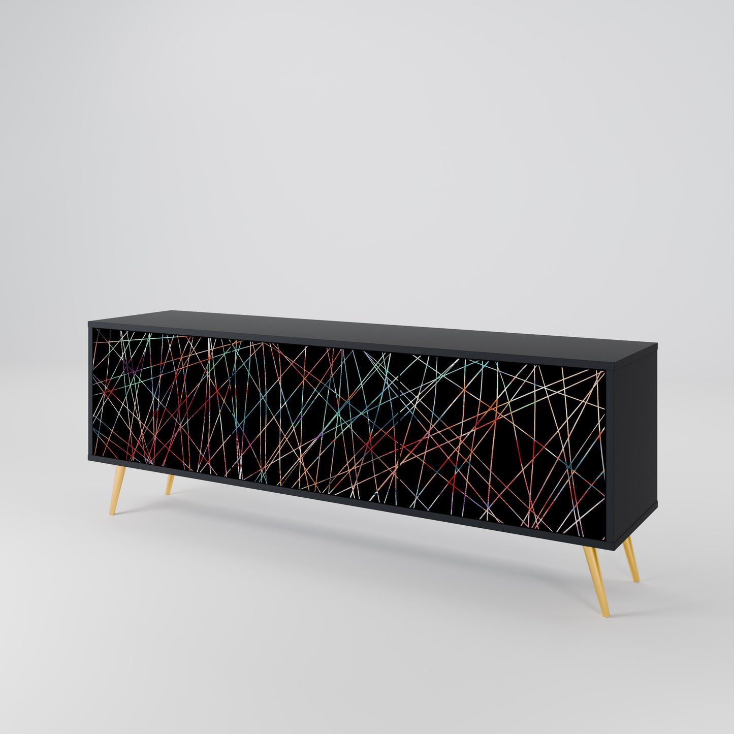 LUMINOUS SNARE Móvel de TV de 3 Portas