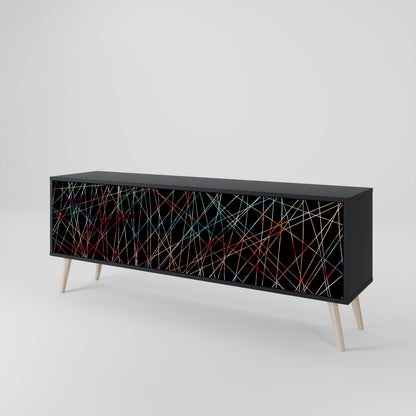 LUMINOUS SNARE Móvel de TV de 3 Portas