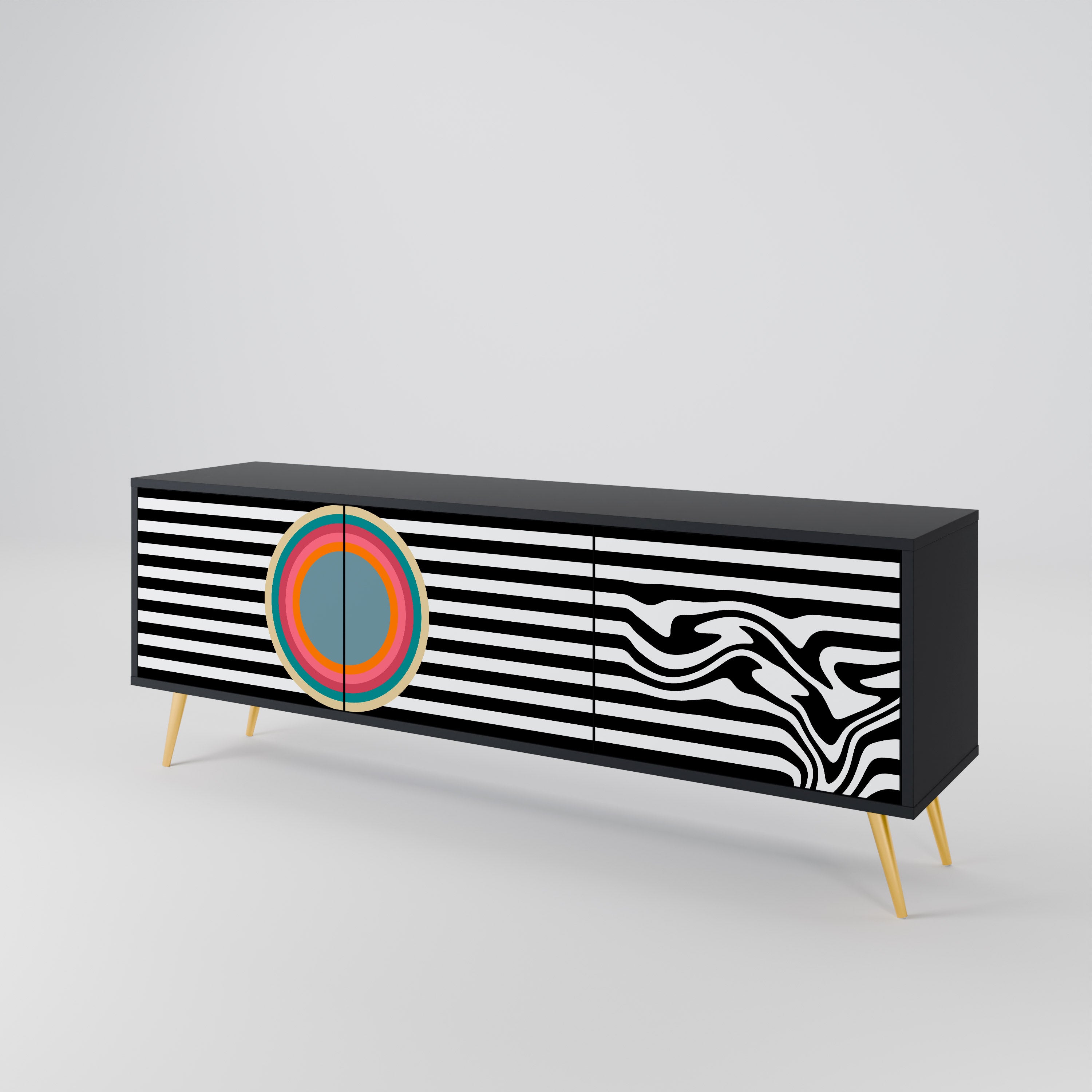 SPECTRA SHOWCASE 3-Door TV Cabinet
