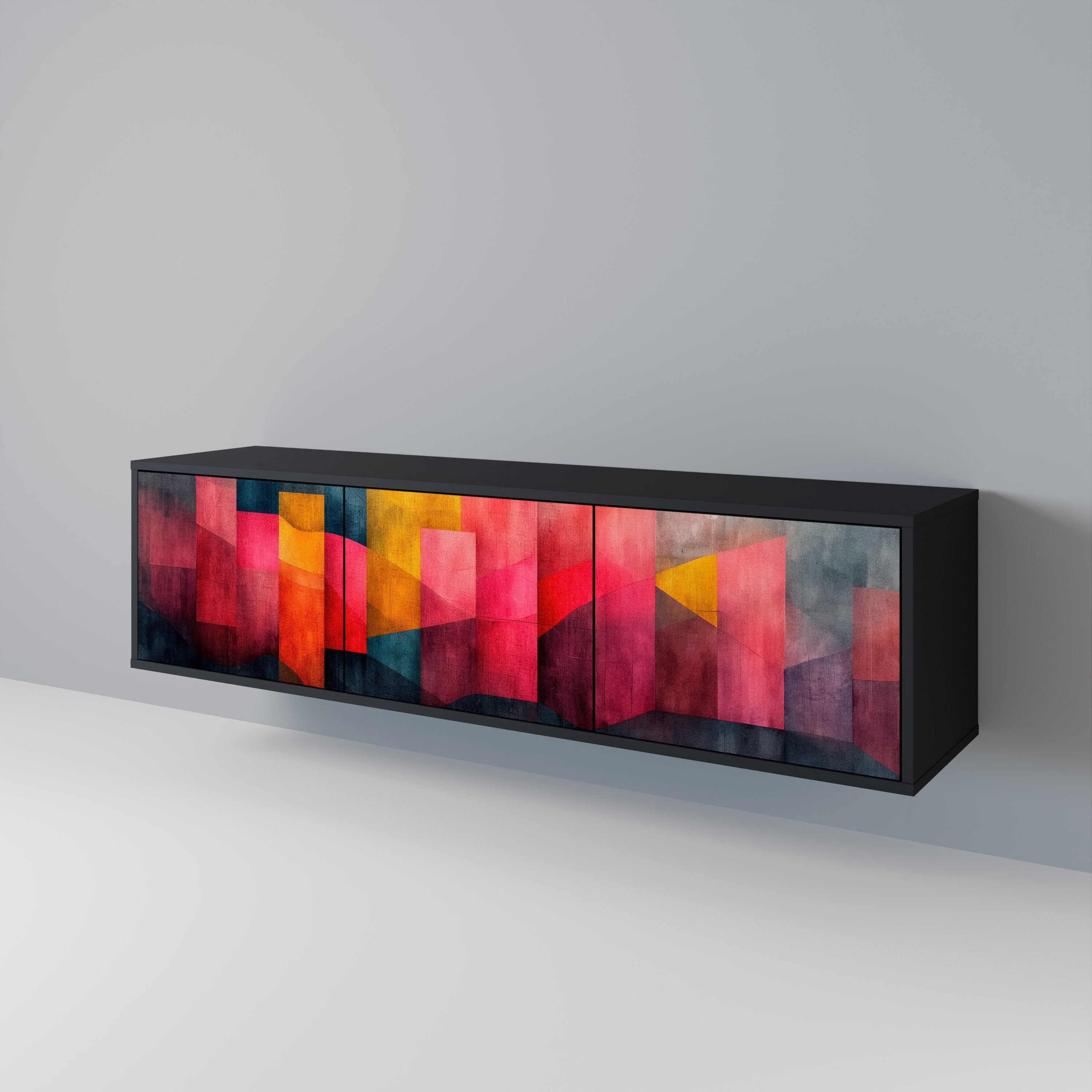 COLORFUL SOUNDS 3-Door TV Cabinet
