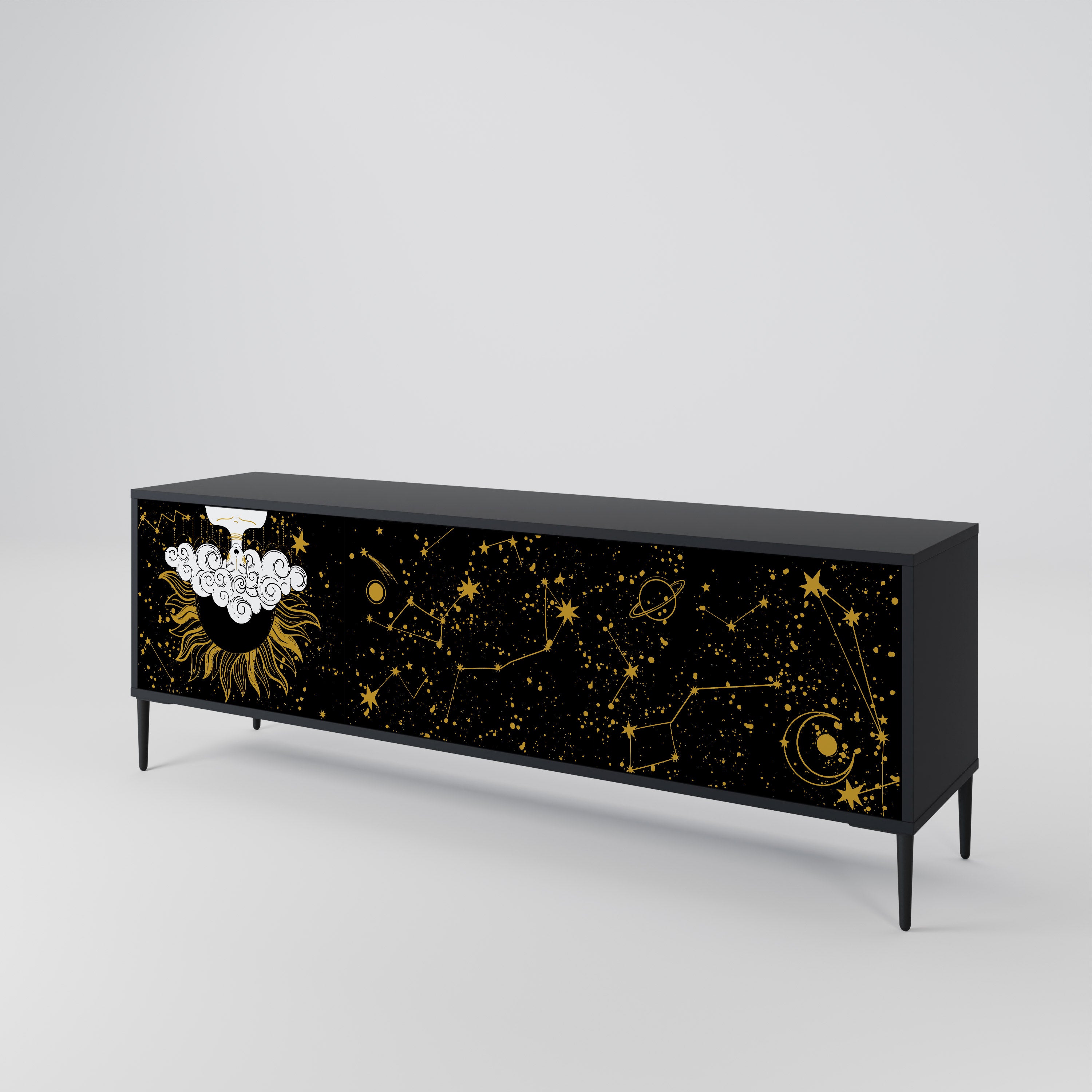STELLAR CONSTELLATIONS Móvel de TV de 3 Portas