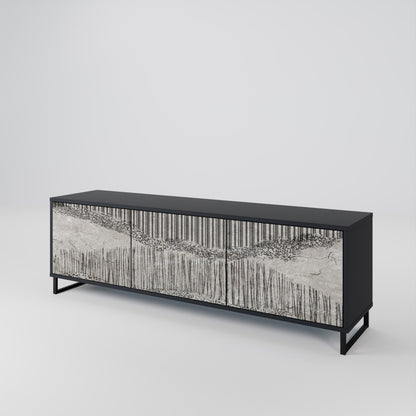 GRAIN LINES 3-Door TV Cabinet
