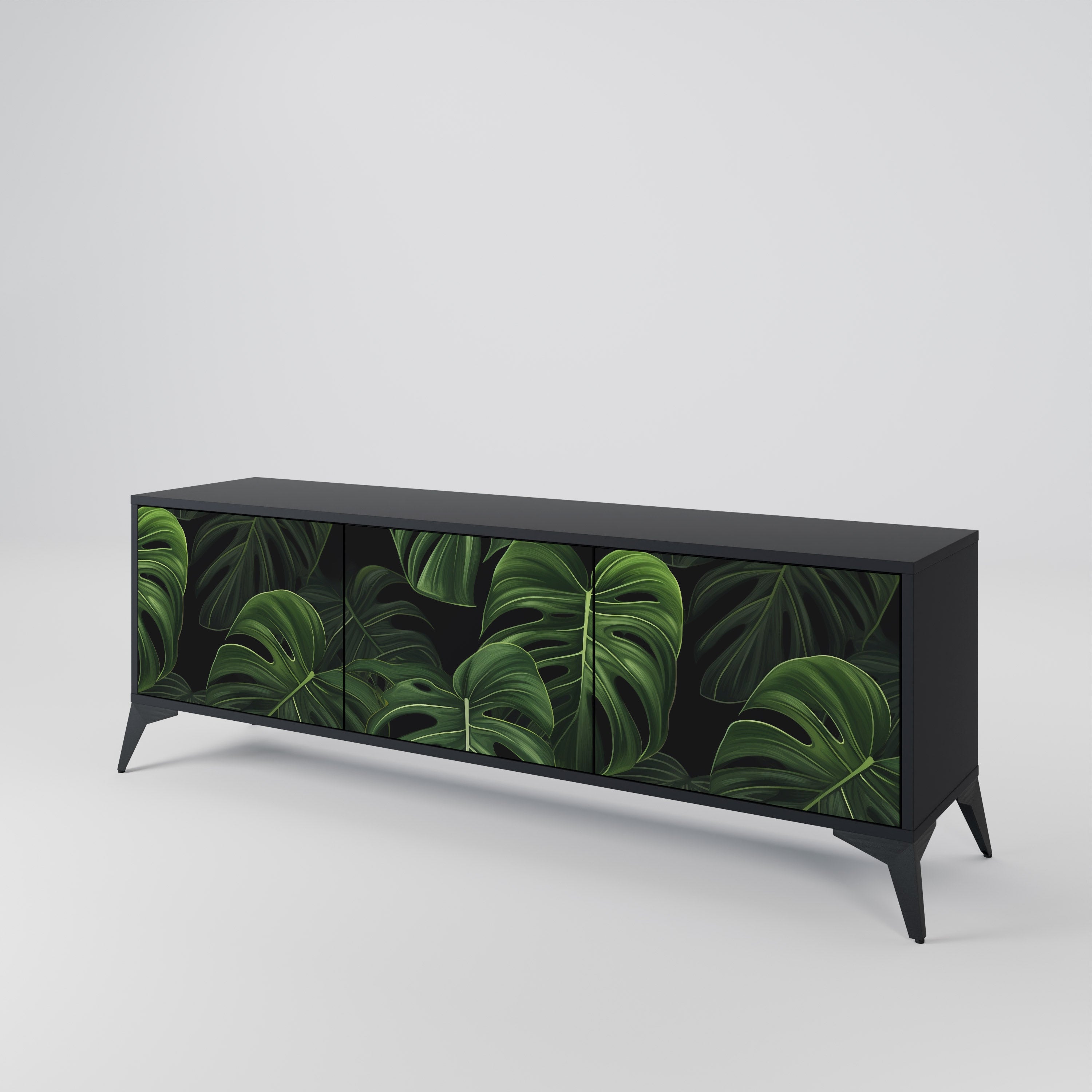 INFINITE MONSTERA Móvel de TV de 3 Portas