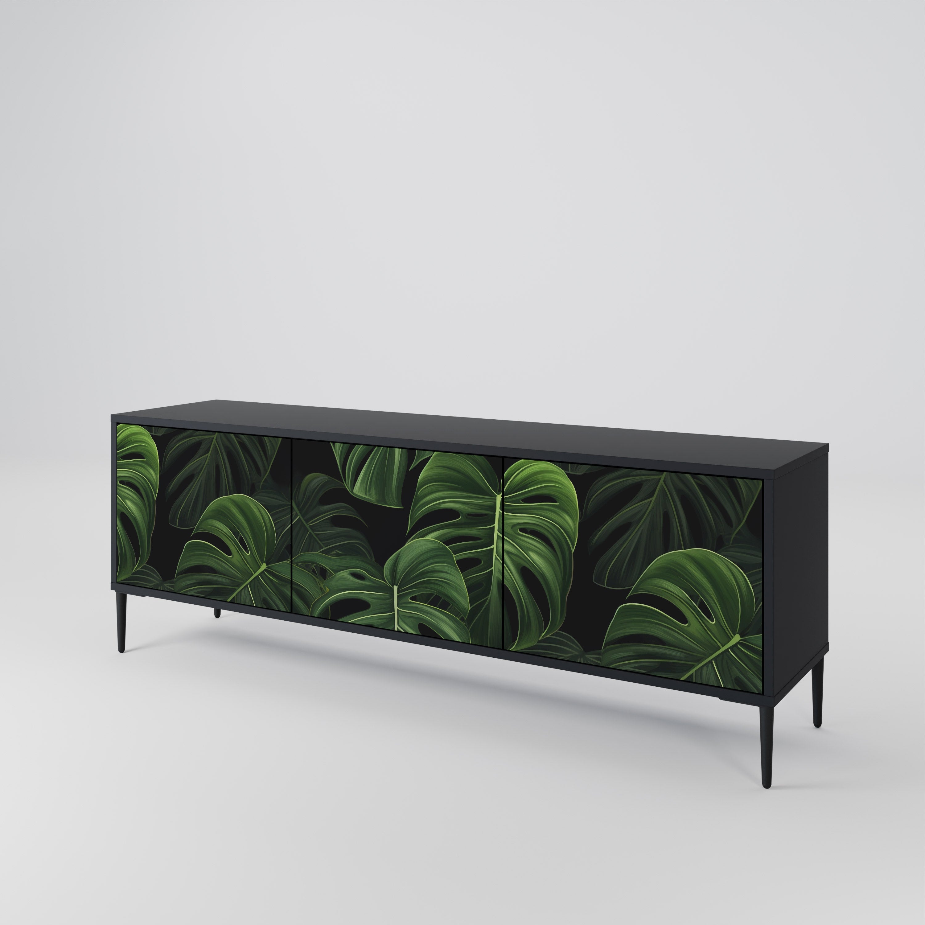 INFINITE MONSTERA Móvel de TV de 3 Portas