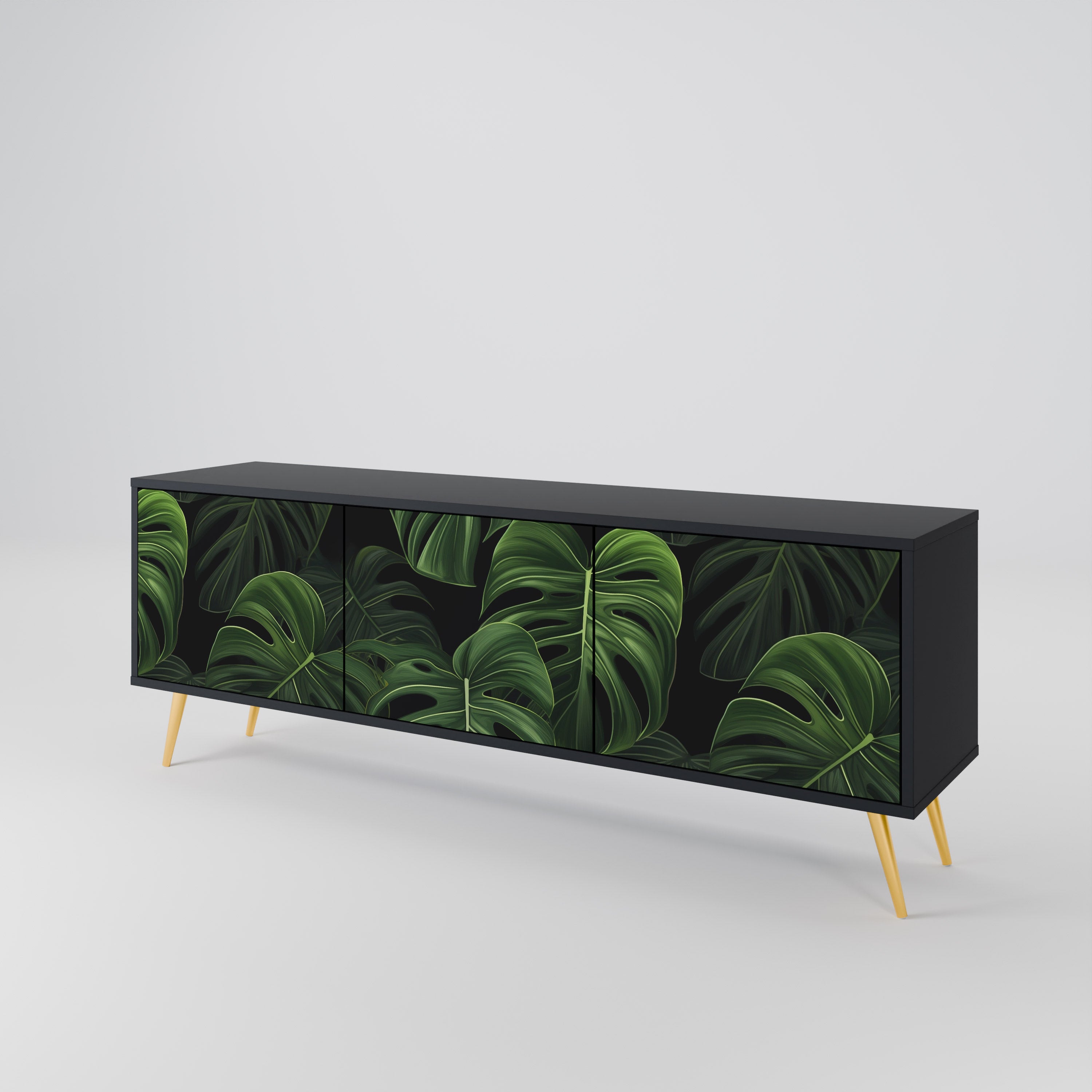 INFINITE MONSTERA Móvel de TV de 3 Portas