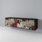 EPHEMERAL DAYS Móvel de TV com 3 Portas em Acabamento Preto