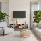 EPHEMERAL DAYS Móvel de TV com 3 Portas em Acabamento Preto