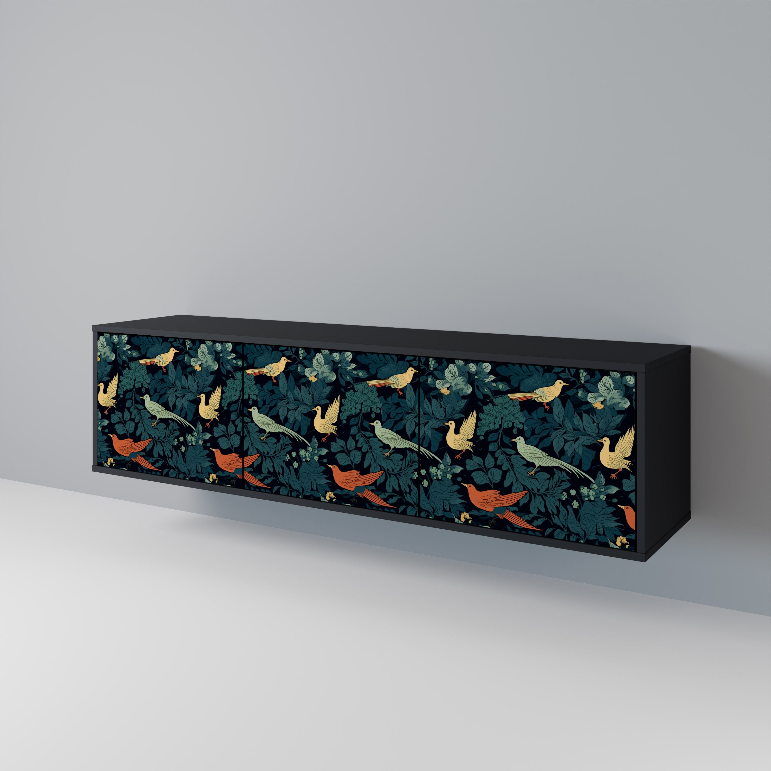 FOWL ORNAMENT Móvel de TV de 3 Portas