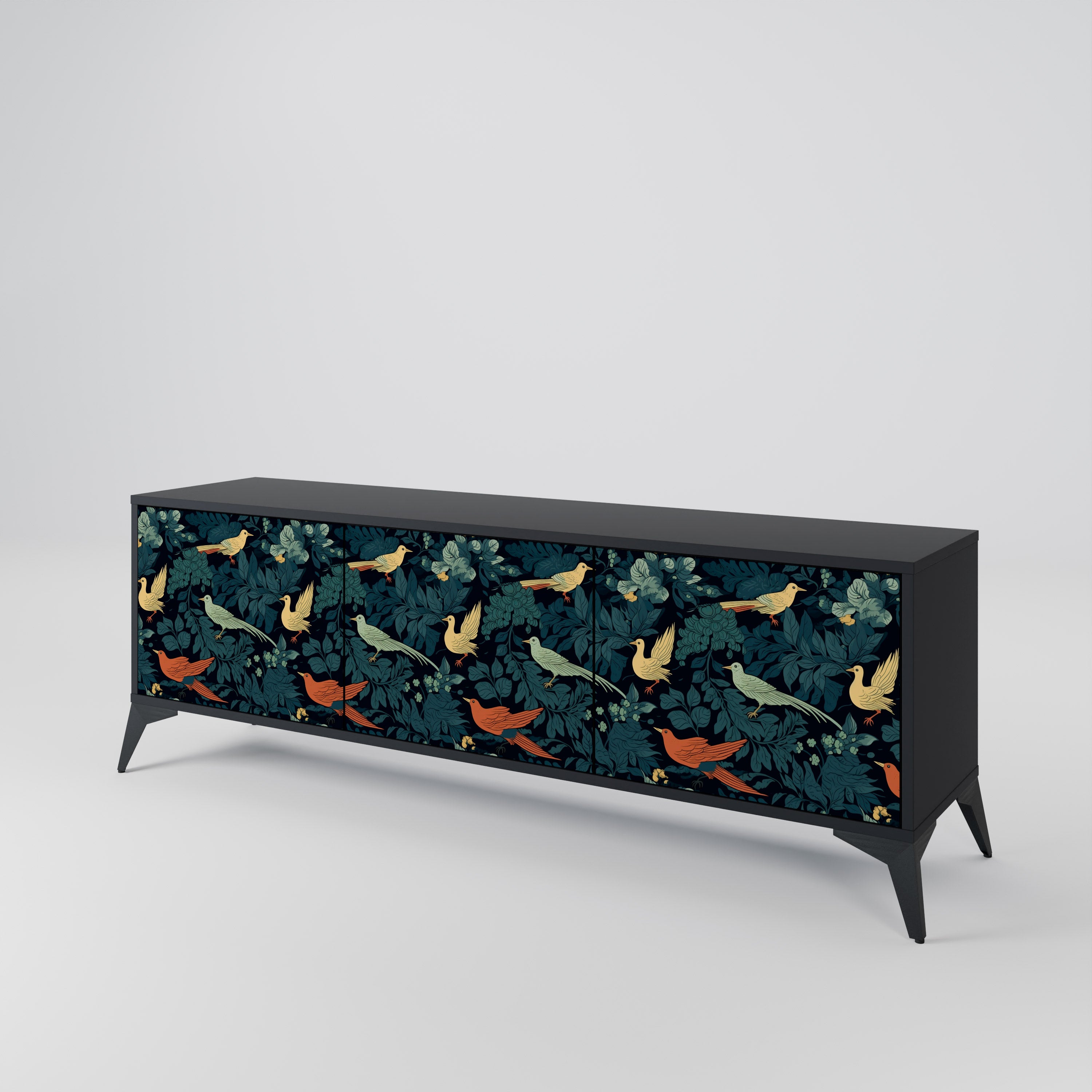 FOWL ORNAMENT Móvel de TV de 3 Portas