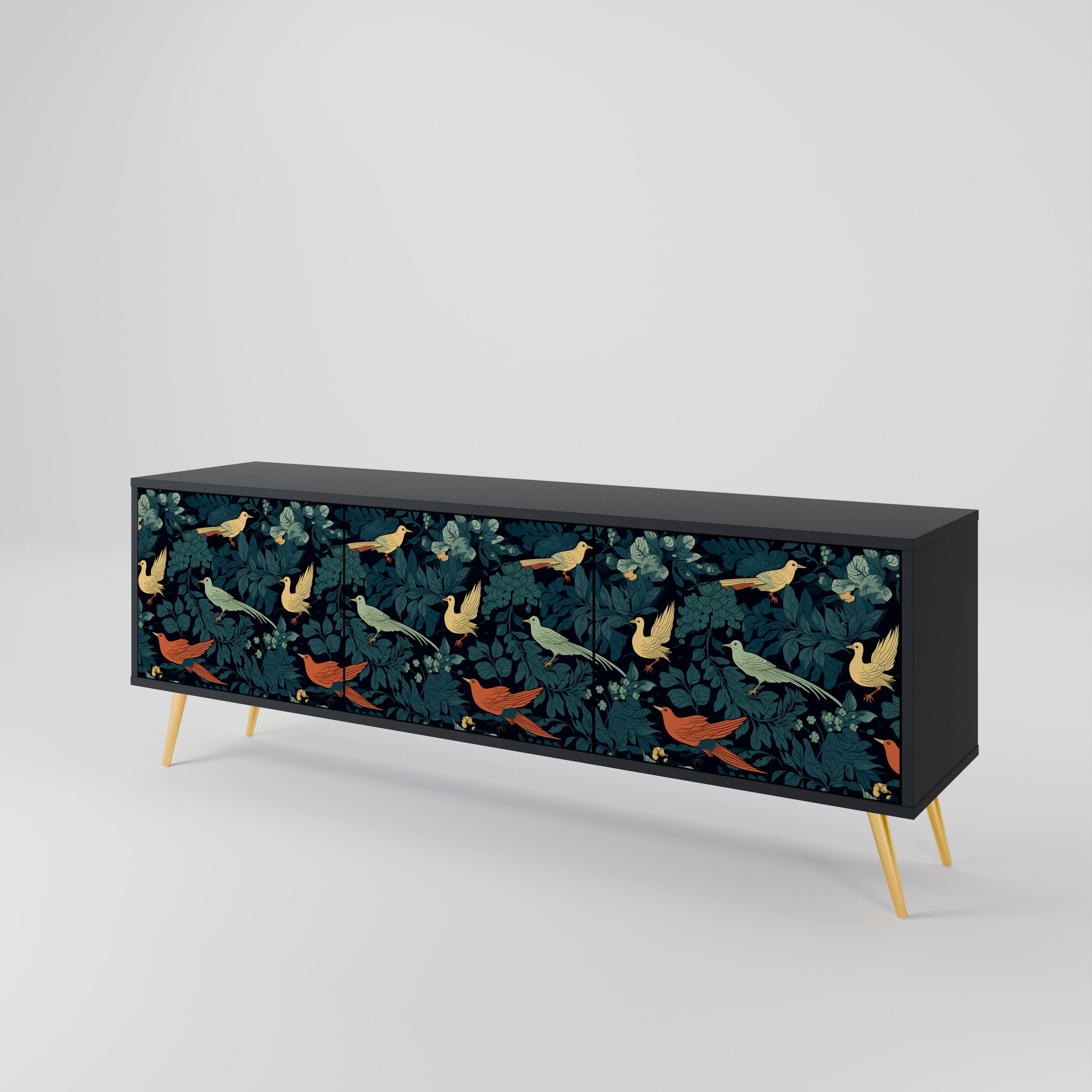 FOWL ORNAMENT Móvel de TV de 3 Portas