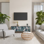 POPINJAY LOOK 3-Door TV Stand in Black Finish