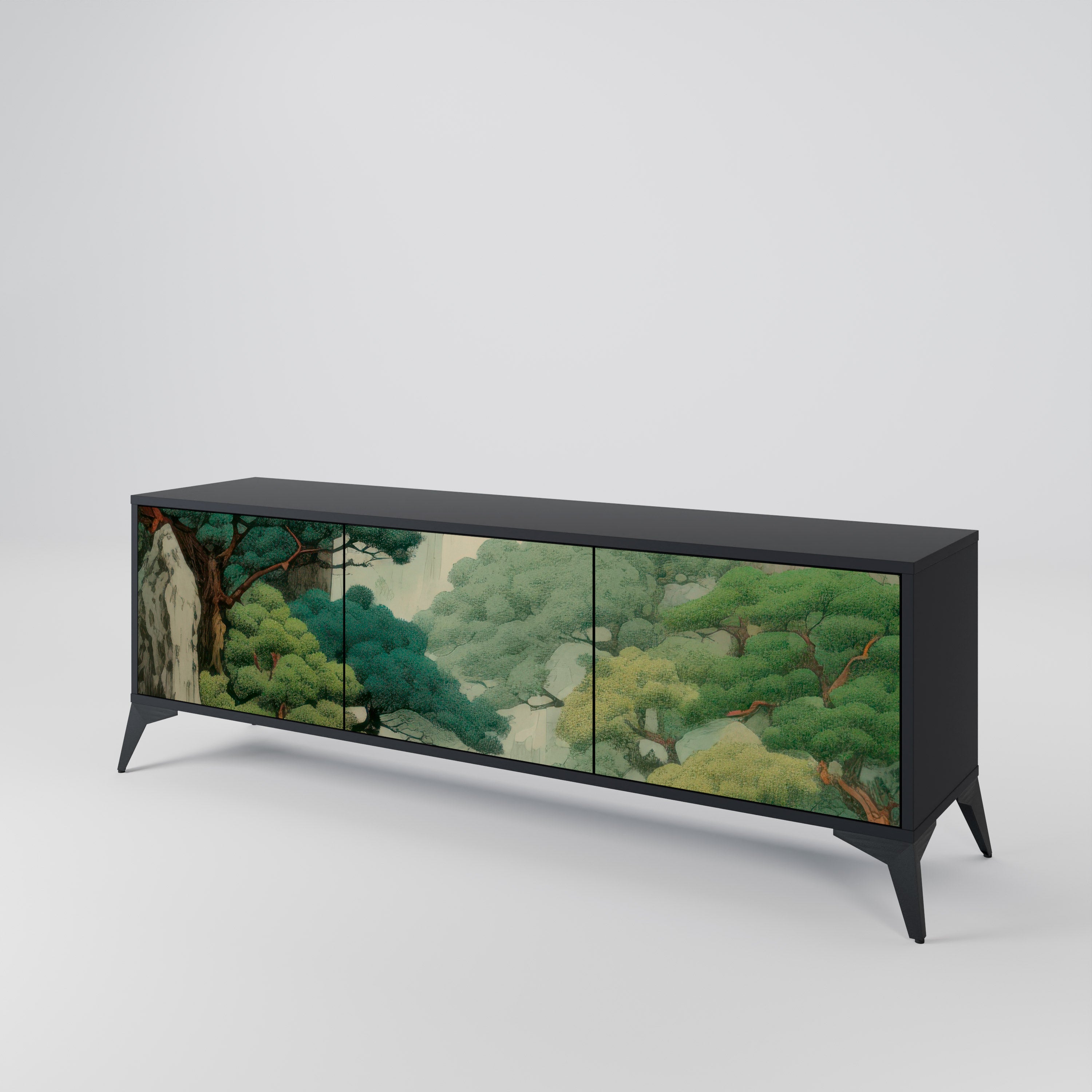 VERDURE ABYSS Móvel de TV de 3 Portas