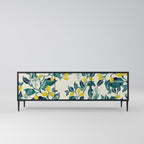 LEMON TREE Móvel de TV com 3 Portas em Acabamento Preto