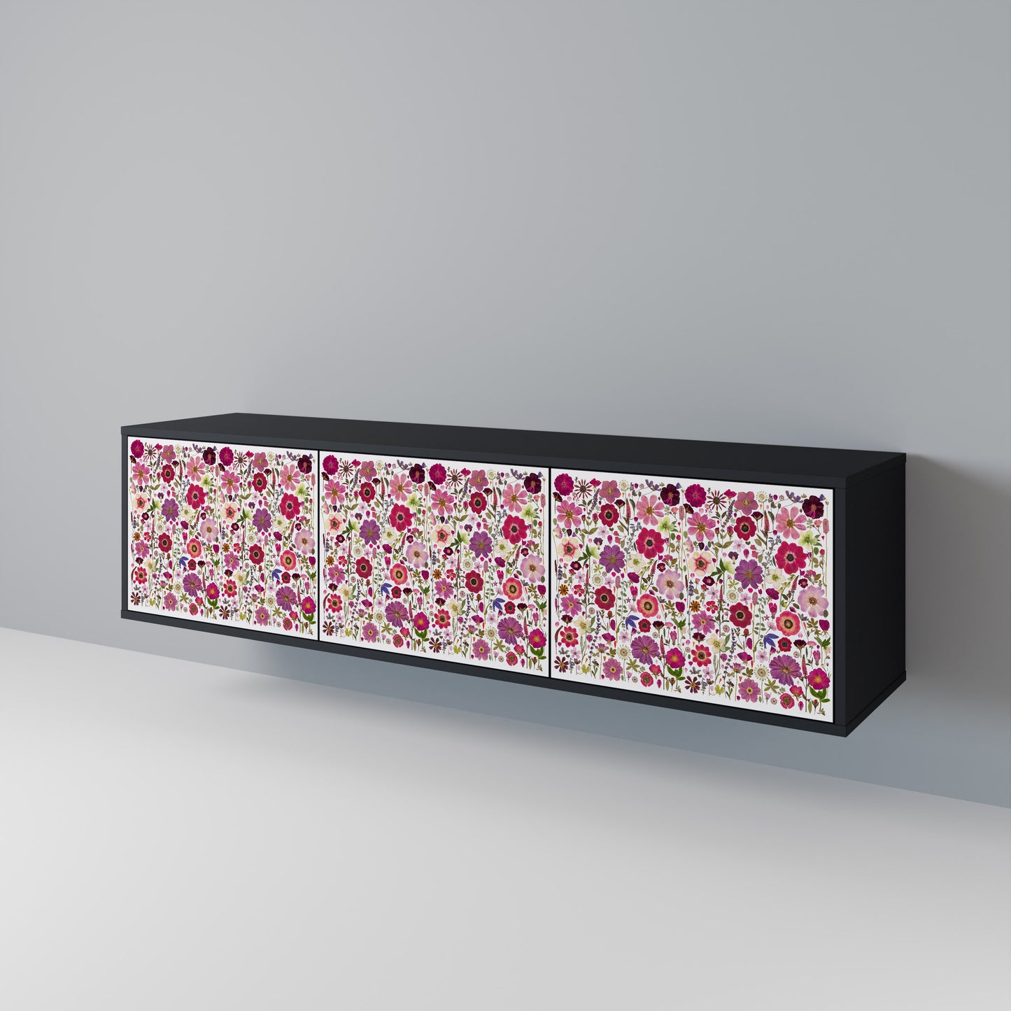 PETAL GARDEN Móvel de TV de 3 Portas