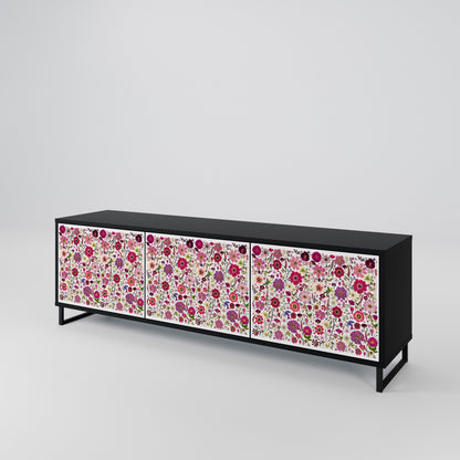 PETAL GARDEN Móvel de TV de 3 Portas