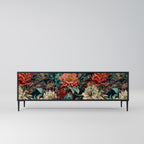 SPROUTING GRACE Móvel de TV com 3 Portas em Acabamento Preto