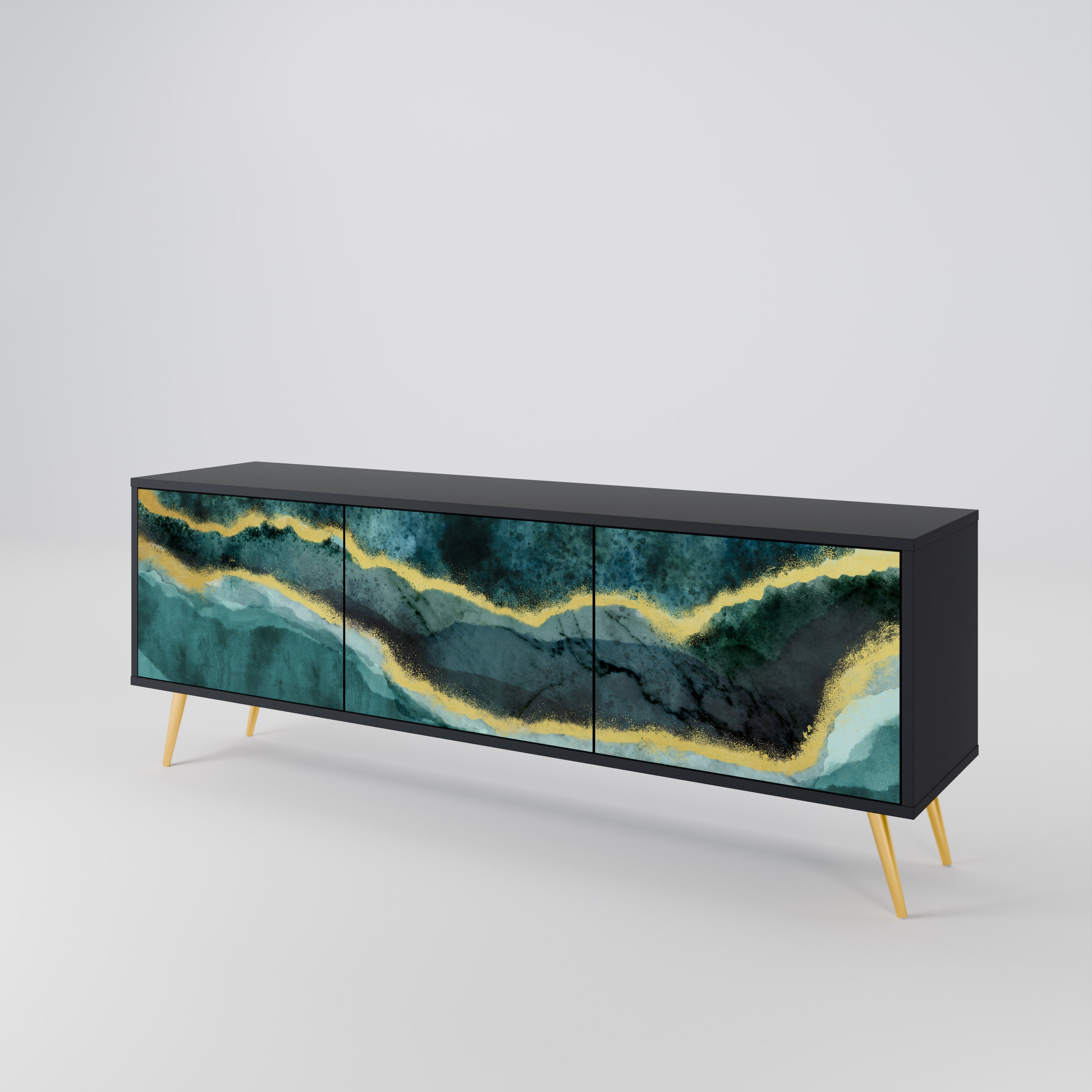 GOLDRUSH ODYSSEY 3-Door TV Cabinet