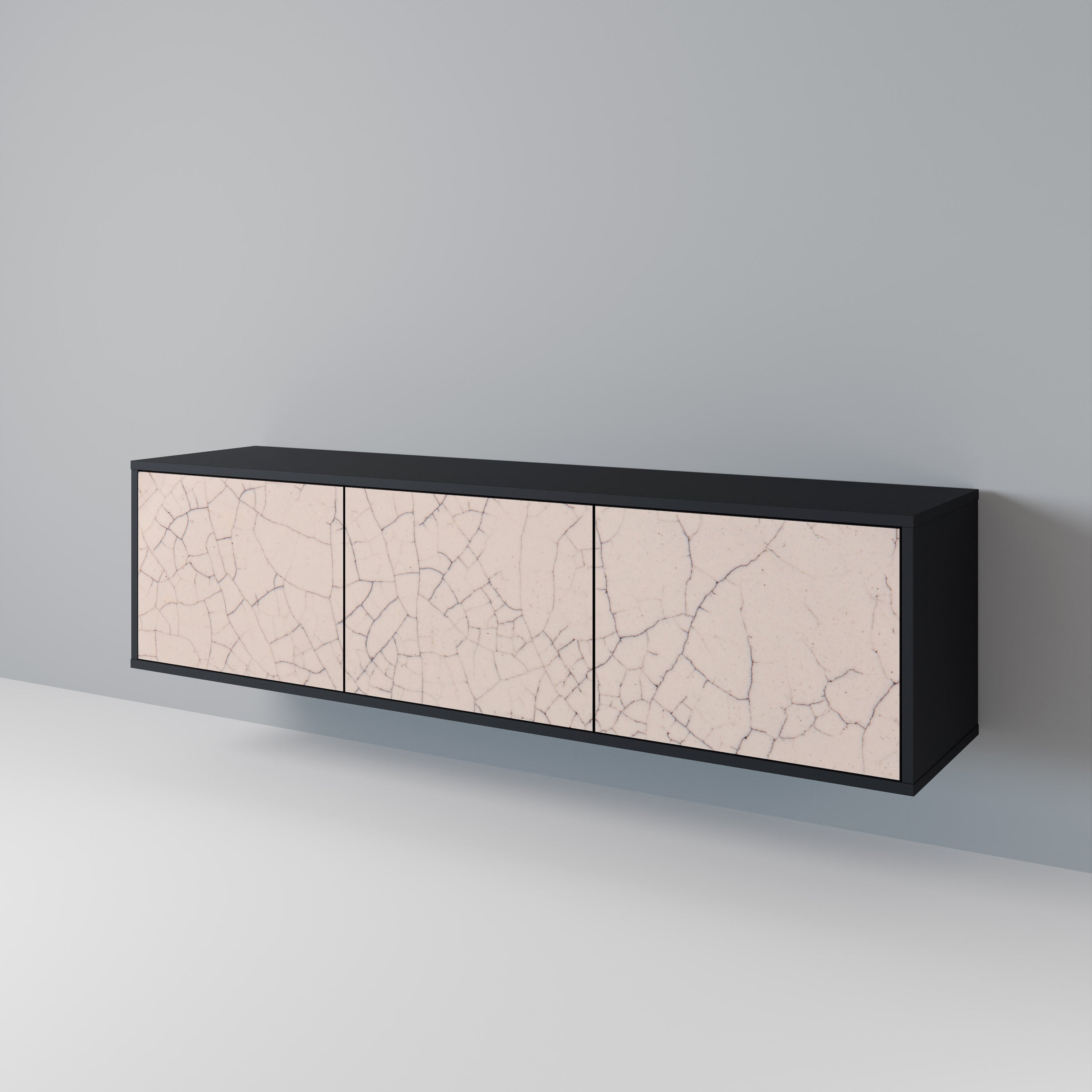 CERAMIC TEXTURE 3-Door TV Cabinet