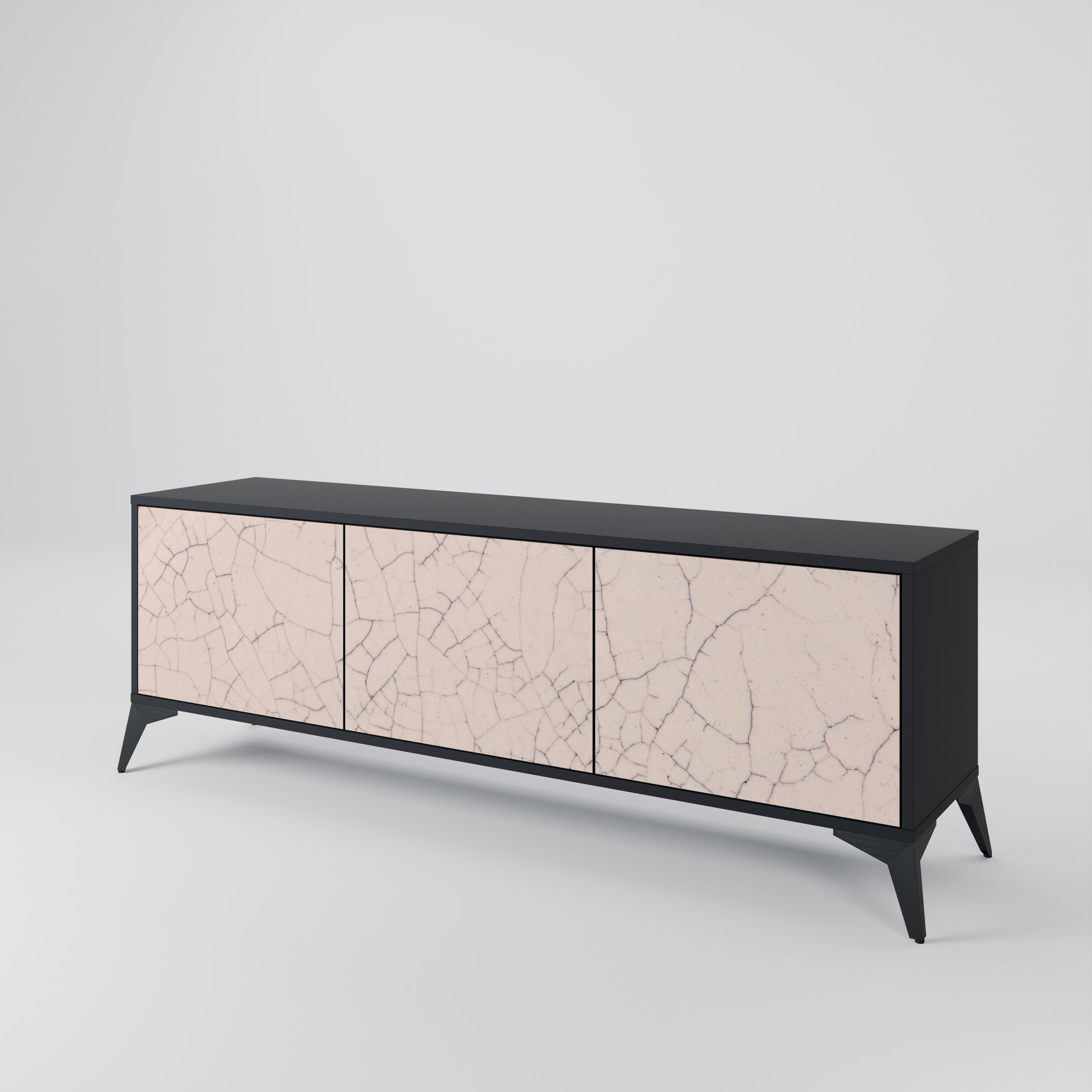 CERAMIC TEXTURE 3-Door TV Cabinet