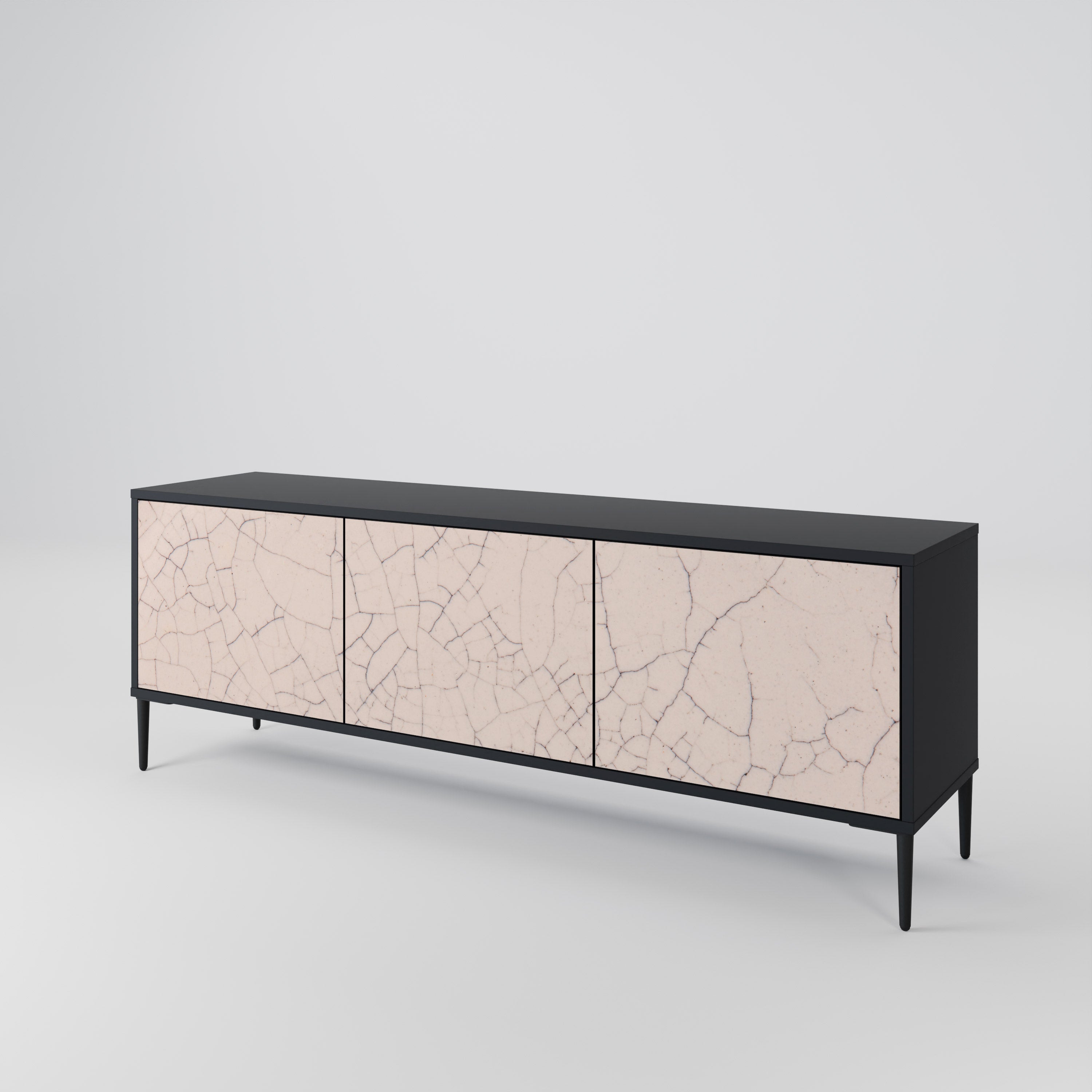 CERAMIC TEXTURE 3-Door TV Cabinet