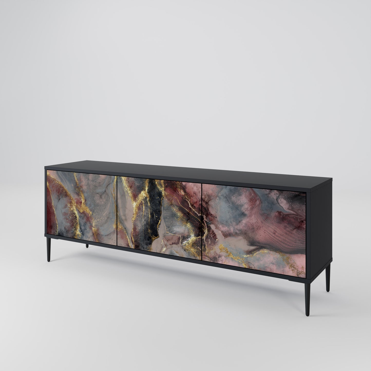 GOLDEN TIDES 3-Door TV Cabinet