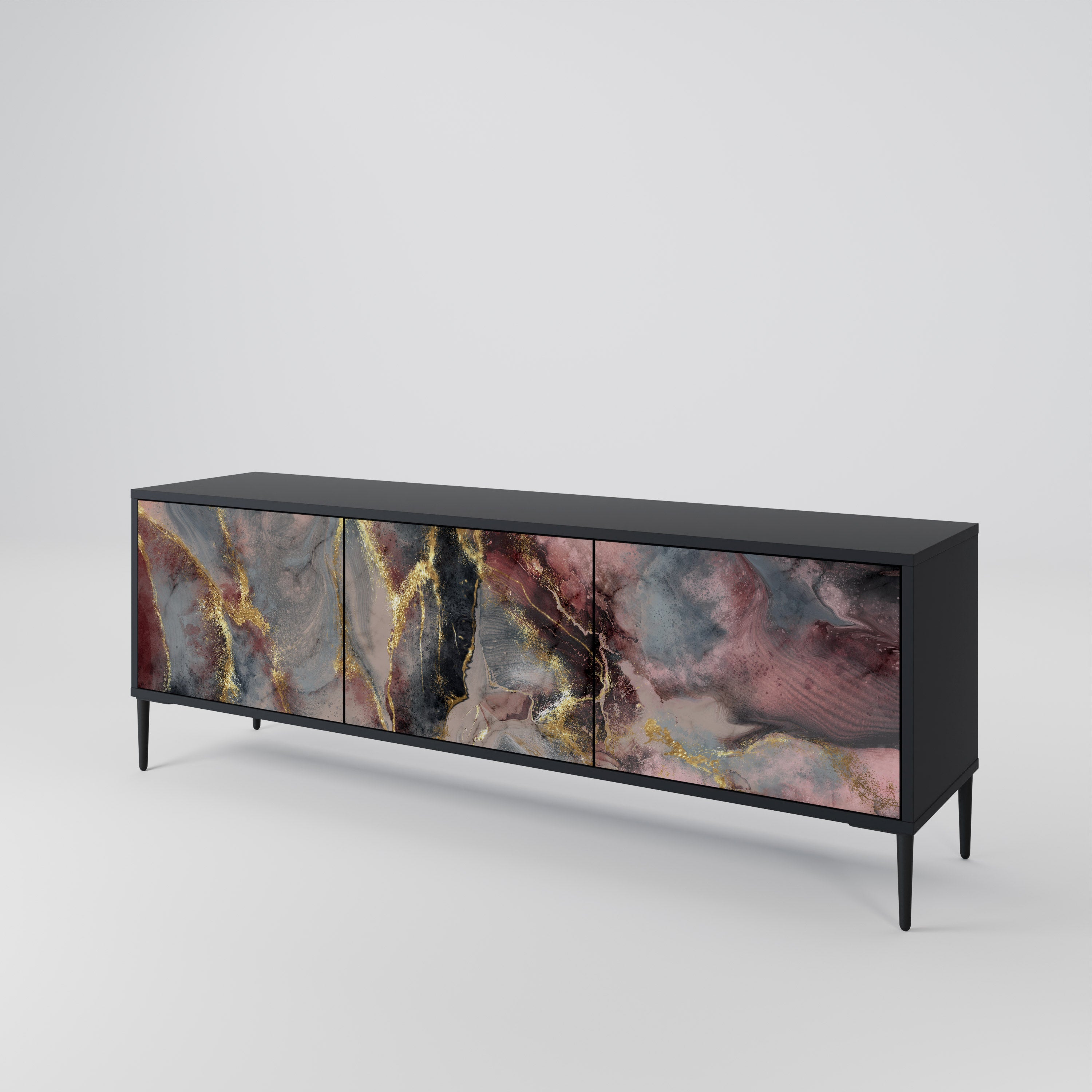 GOLDEN TIDES 3-Door TV Cabinet