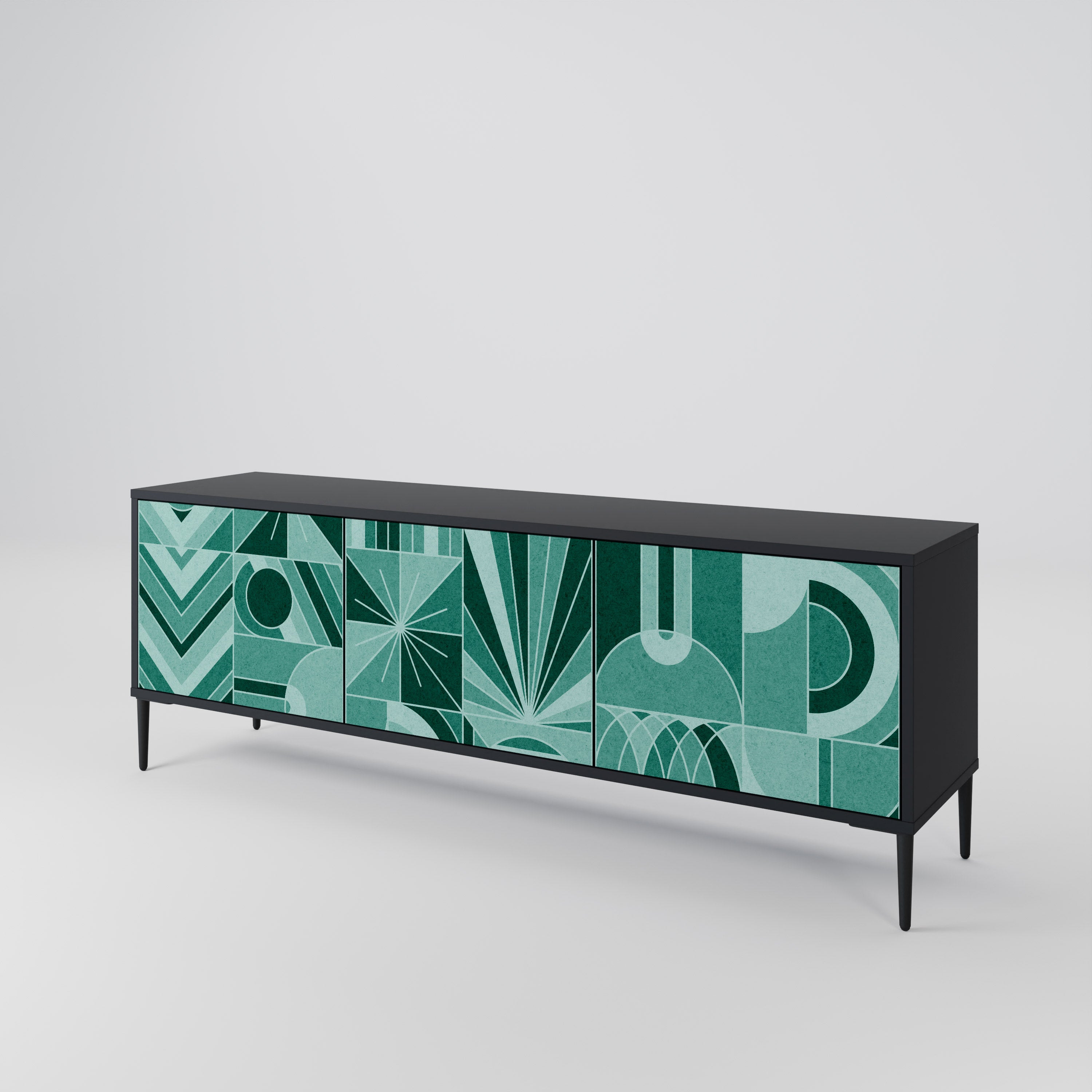 HARMONIC GRID 3-Door TV Cabinet